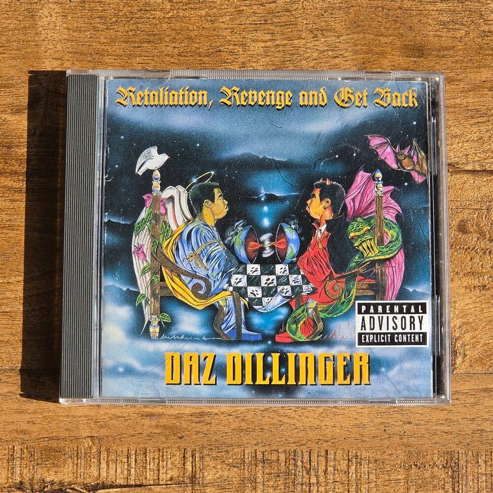 Vtg 1998 DAZ RETALIATION, REVENGE AND GET BACK CD RAP HIP HOP